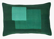 Landscape Handmade Vintage Kantha Pillow Sham - Green