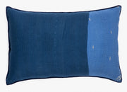 Landscape Handmade Vintage Kantha Pillow Sham - Blue